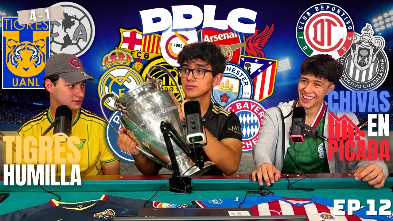 PREDECIMOS LOS OCTAVOS DE CHAMPIONS | EL AMÉRICA Y CHIVAS HUMILLADOS EPISODIO 12