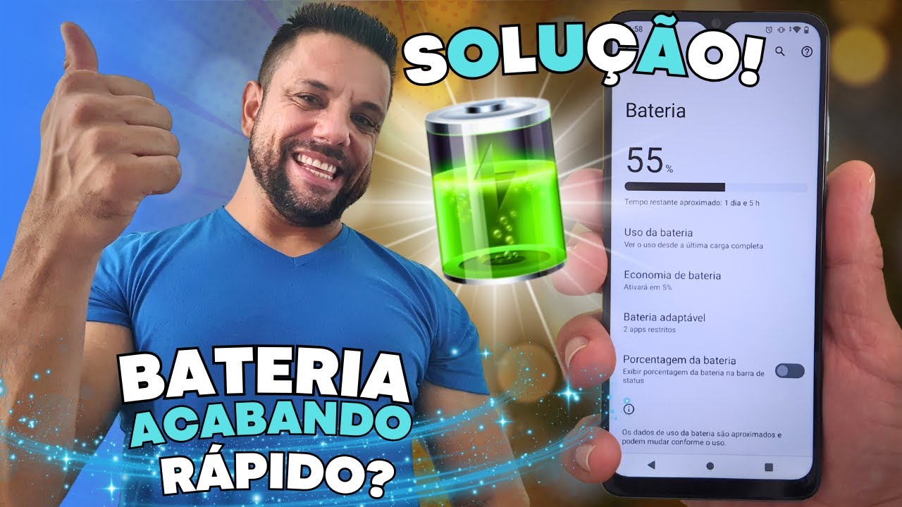CELULAR MOTOROLA MOTO E22 DESCARREGANDO A BATERIA MUITO RÁPIDO [COMO RESOLVER]