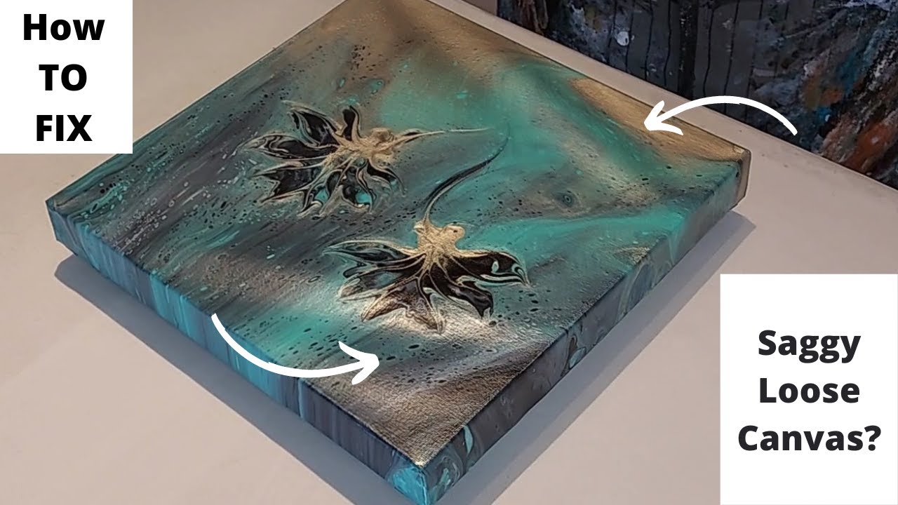 Can You Tighten a Loose Canvas AFTER its Been Painted?