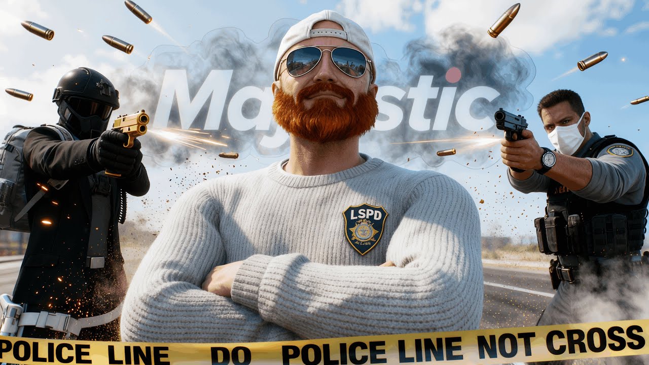 ПОКАЗАЛИ ВСЕМ, ЧТО ТАКОЕ ЛИДЕРКА LSPD В GTA 5 RP на сервере Majestic RP