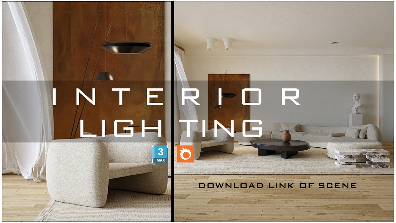 Interior Lighting Mastering | 3dsMax Corona Render