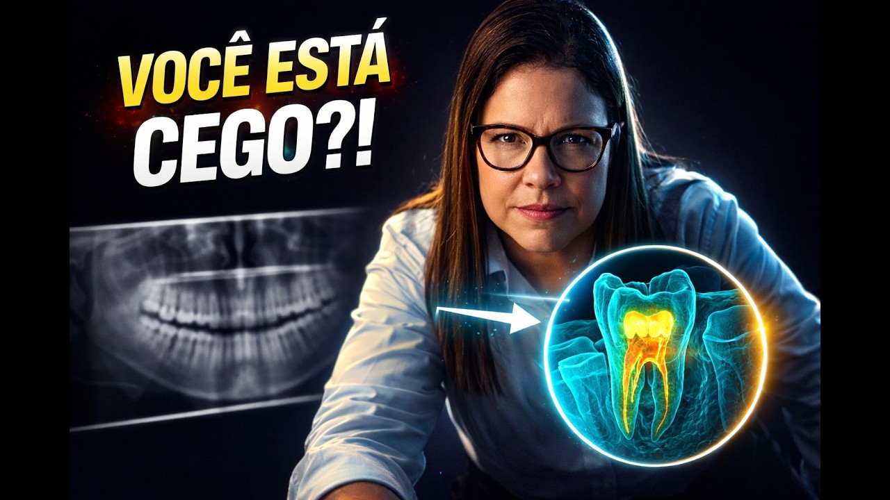 O que o Raio-X não te mostra: O erro invisível que compromete seus tratamentos (2D vs 3D).