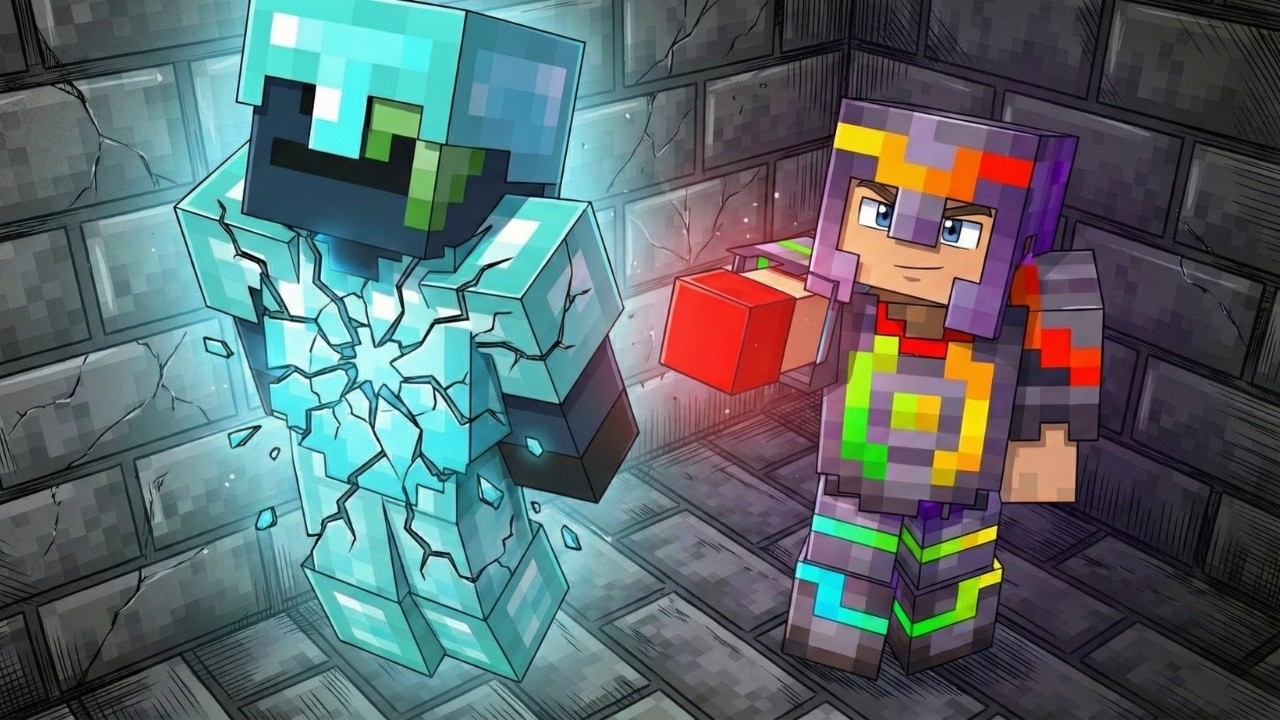 Tóm tắt: Tôi sở hữu bộ giáp Chí Tôn trong server Minecraft của em trai!!