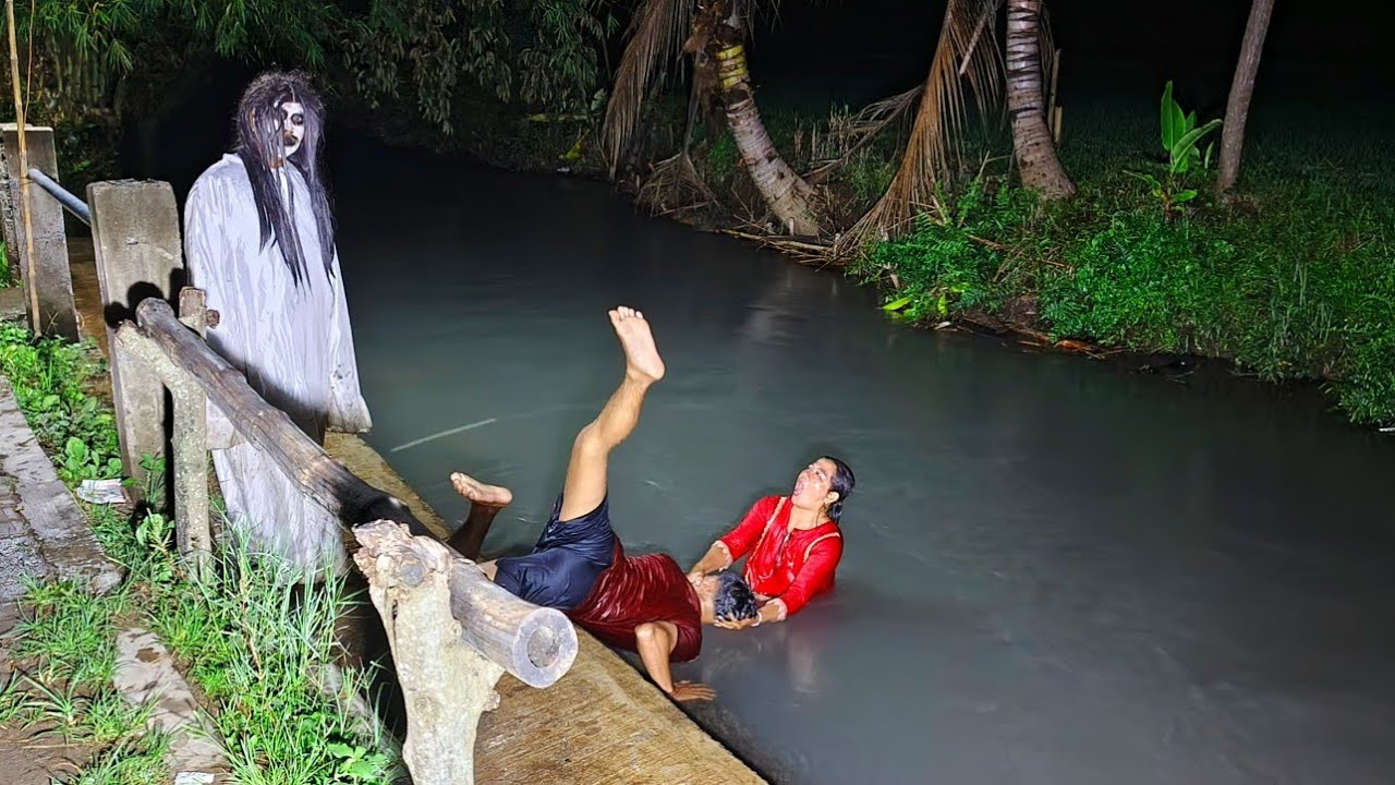 Horror Tapi Lucu !!! Kuntilanak Buat Warga Nyebur Sungai || Terbaru 2026