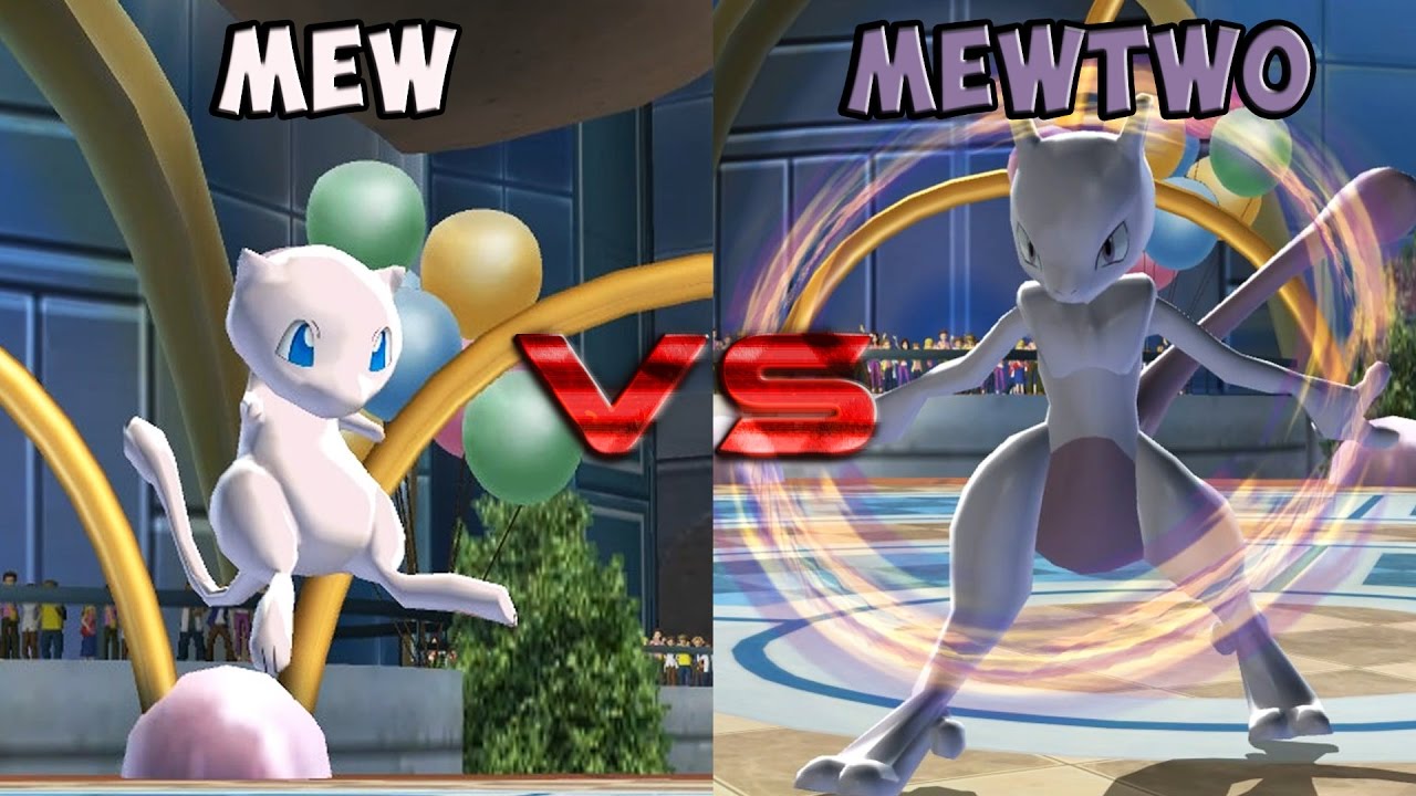 Pokemon battle revolution - Mew vs Mewtwo