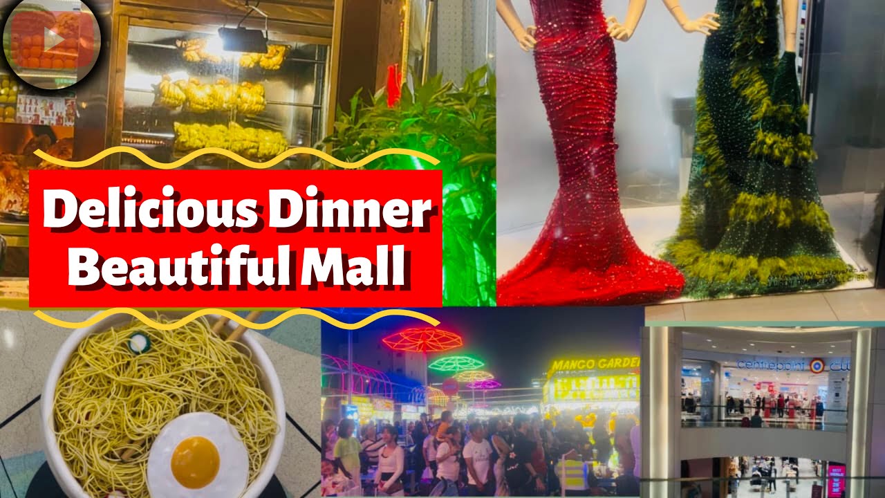 Dinner|Exploring mall|Work