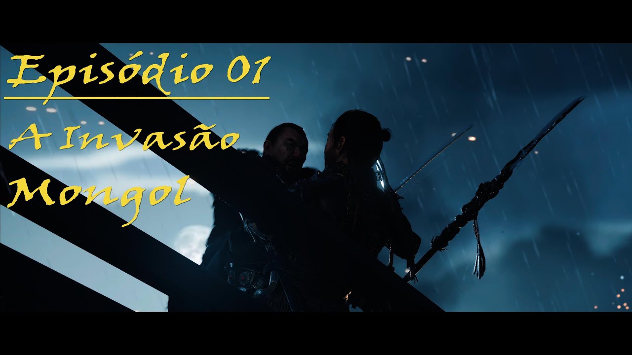 Ghost of Tsushima | EP01 A Invasão Mongol | Imersivo | Dificuldade Letal | Experiência Kurosawa