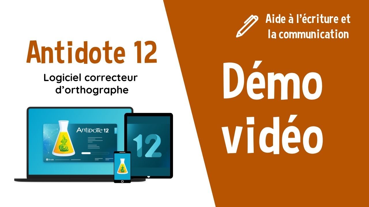 Antidote 12 - démo du correcteur d'orthographe avancé