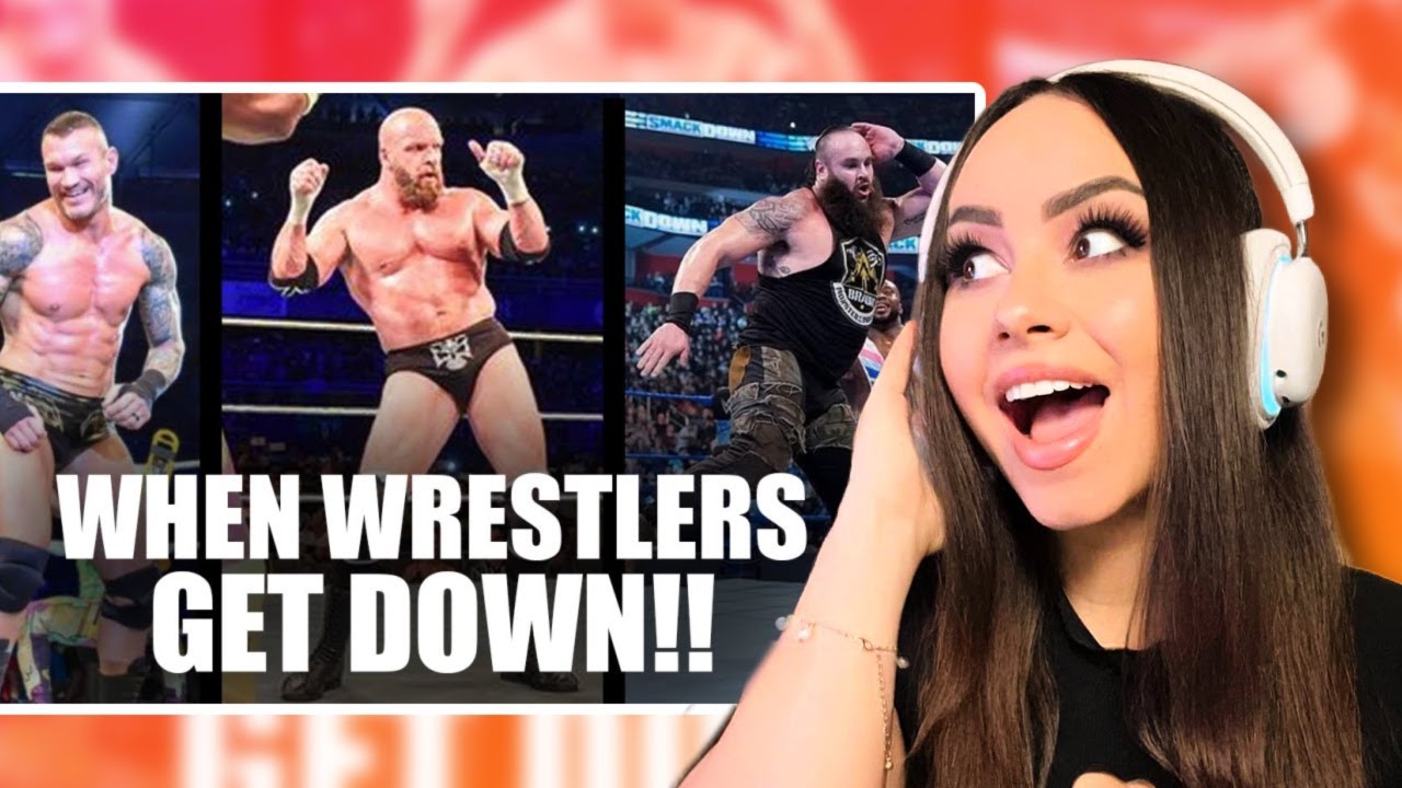 Top 10 ICONIC Wrestling Dance Moves - REACTION!