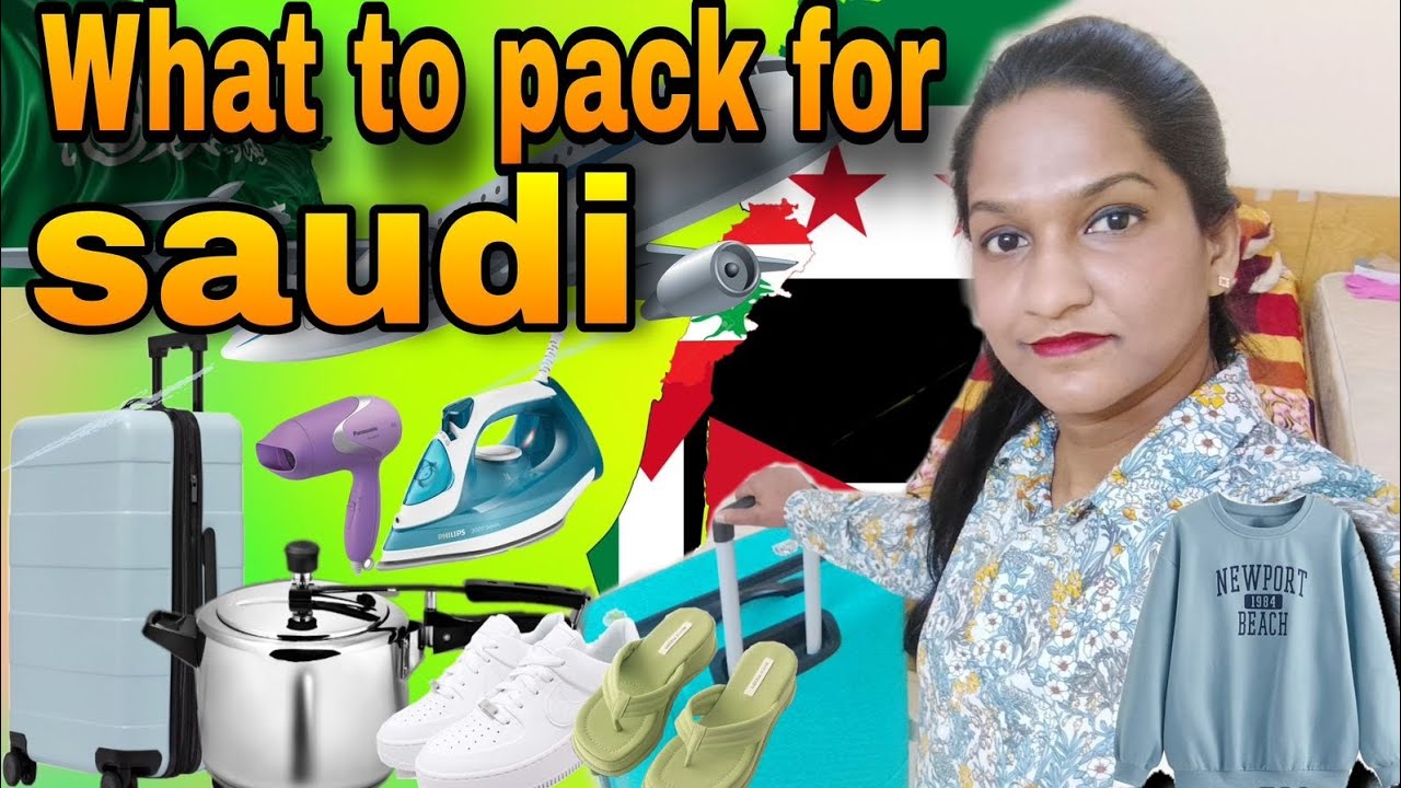 what to pack 🤔 for Saudi as a nurse???in Tamil