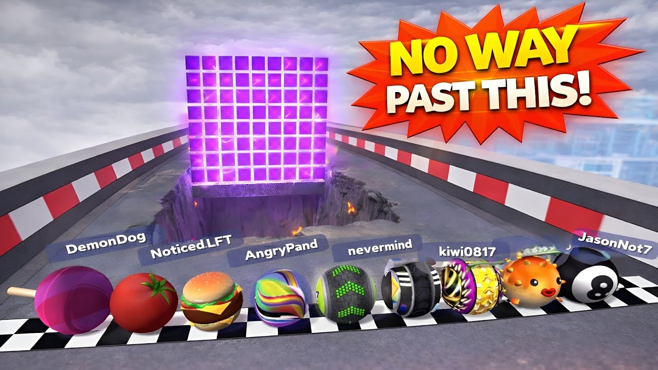 Ultimate Marble Race | Sky Track Challenge 122 #marblerace #ballrace