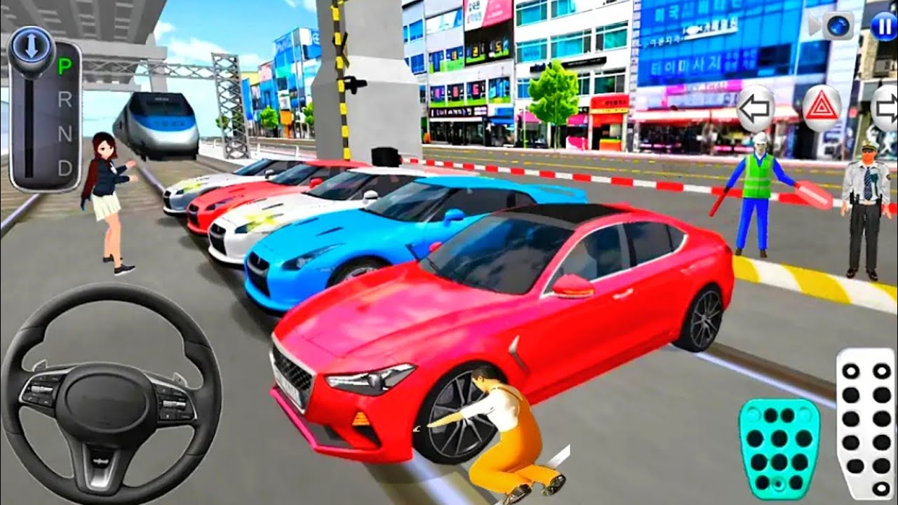New Mercedes G63 & Supercars VS Bullet Train 🚄 3D Driving Class 2025 Car Game Android Gameplay🚘🎮