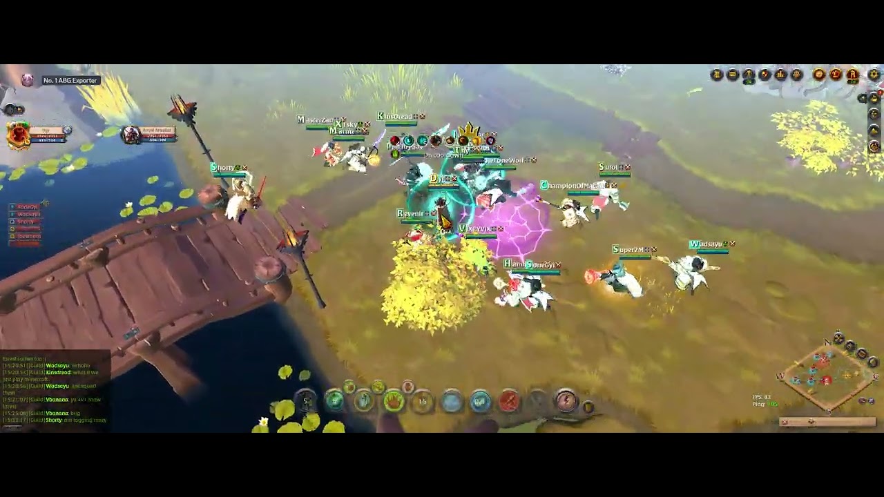 Albion Online ROOTBOUND Malevolent 4 way Fight