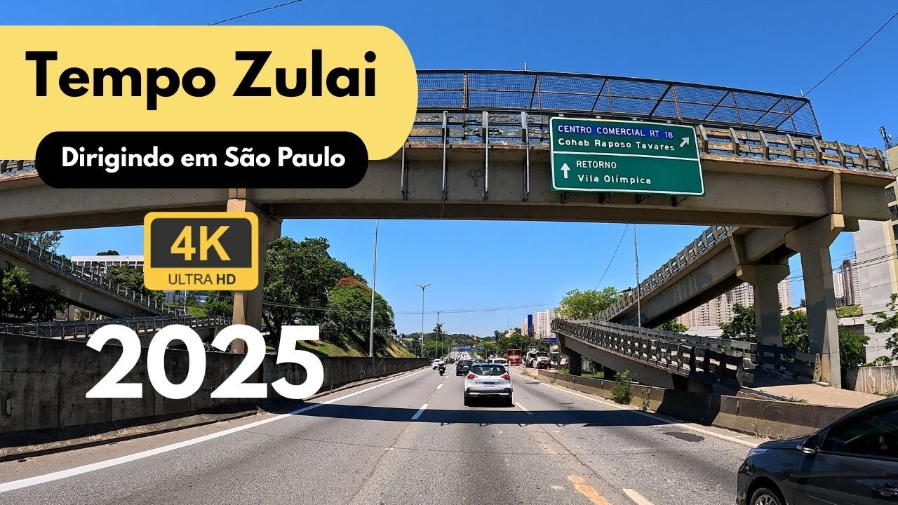 Dirigindo por quase toda a Av Morumbi, rumo a Rodovia Raposo Tavares para conhecer o Templo Zulai
