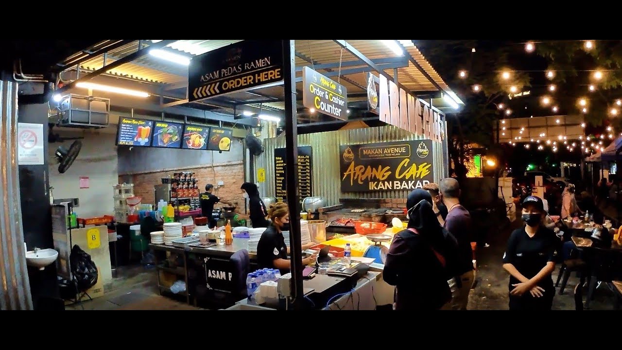 Eating Around Malacca: Arang Cafe Ikan Bakar. #malacca #malaysiafood #malaysiaholiday  #Arangcafe