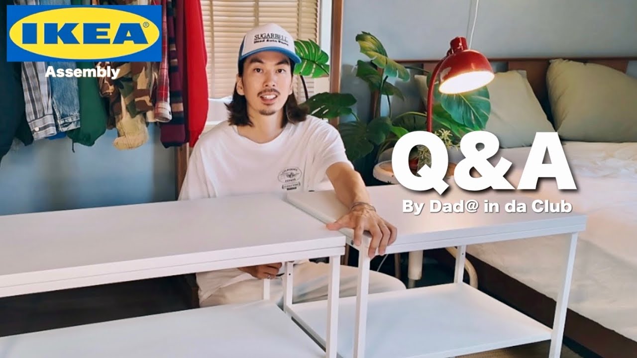【IKEAラック組み立て】作業しながら皆さんの質問とお悩みお答えします🛠️💬