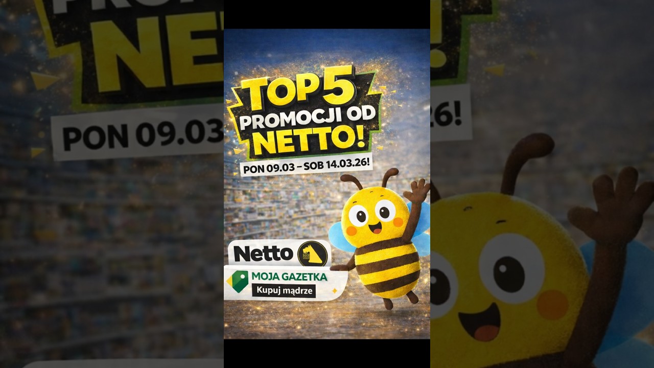 Netto🔥TOP 5 najlepszych promocji | 09.03 - 14.03