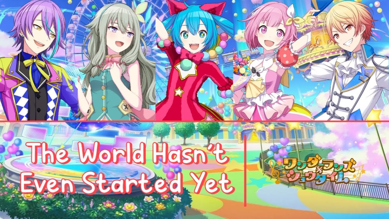 [FULL VER] セカイはまだ始まってすらいない / Wonderlands×Showtime | Color Coded Lyrics プロセカ