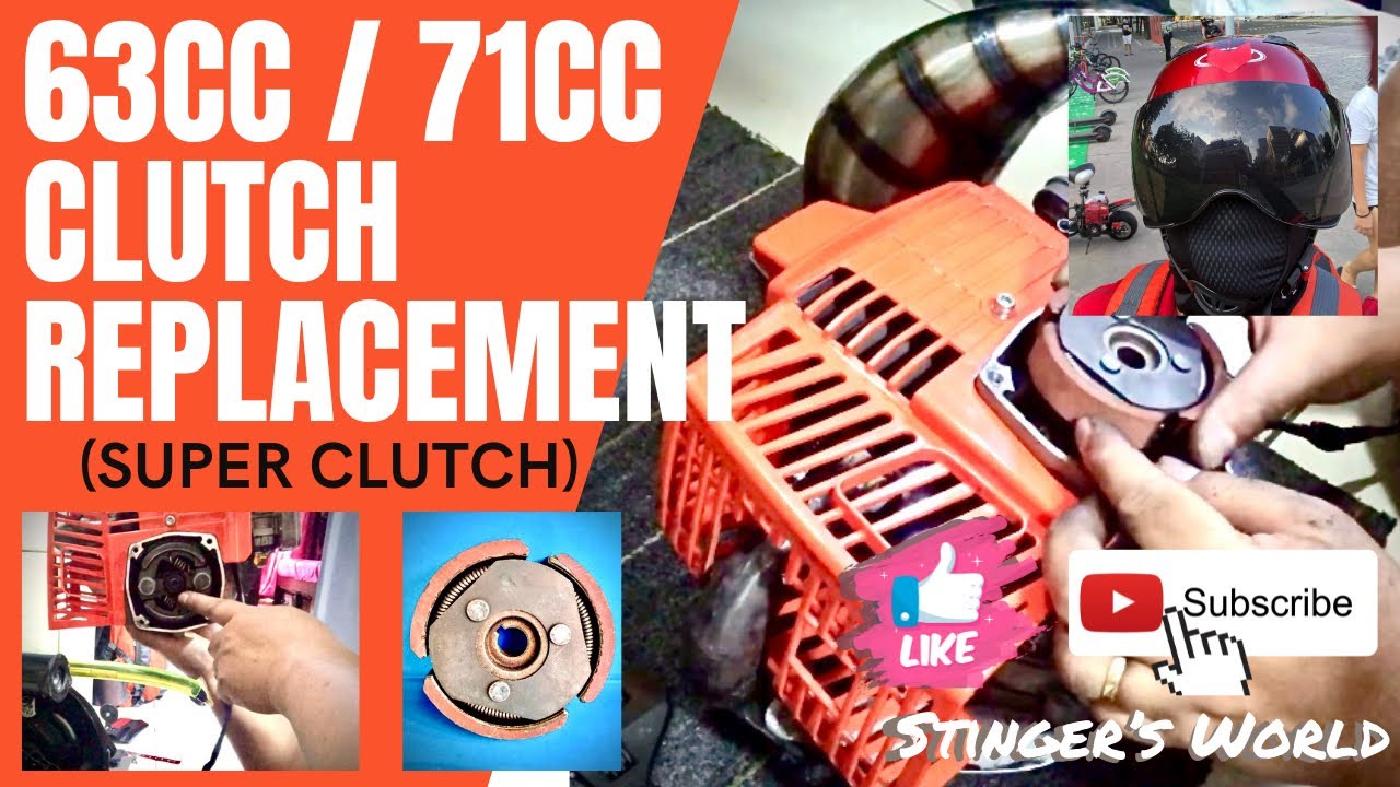 Clutch replacement (Super clutch) for 63cc/71cc engine