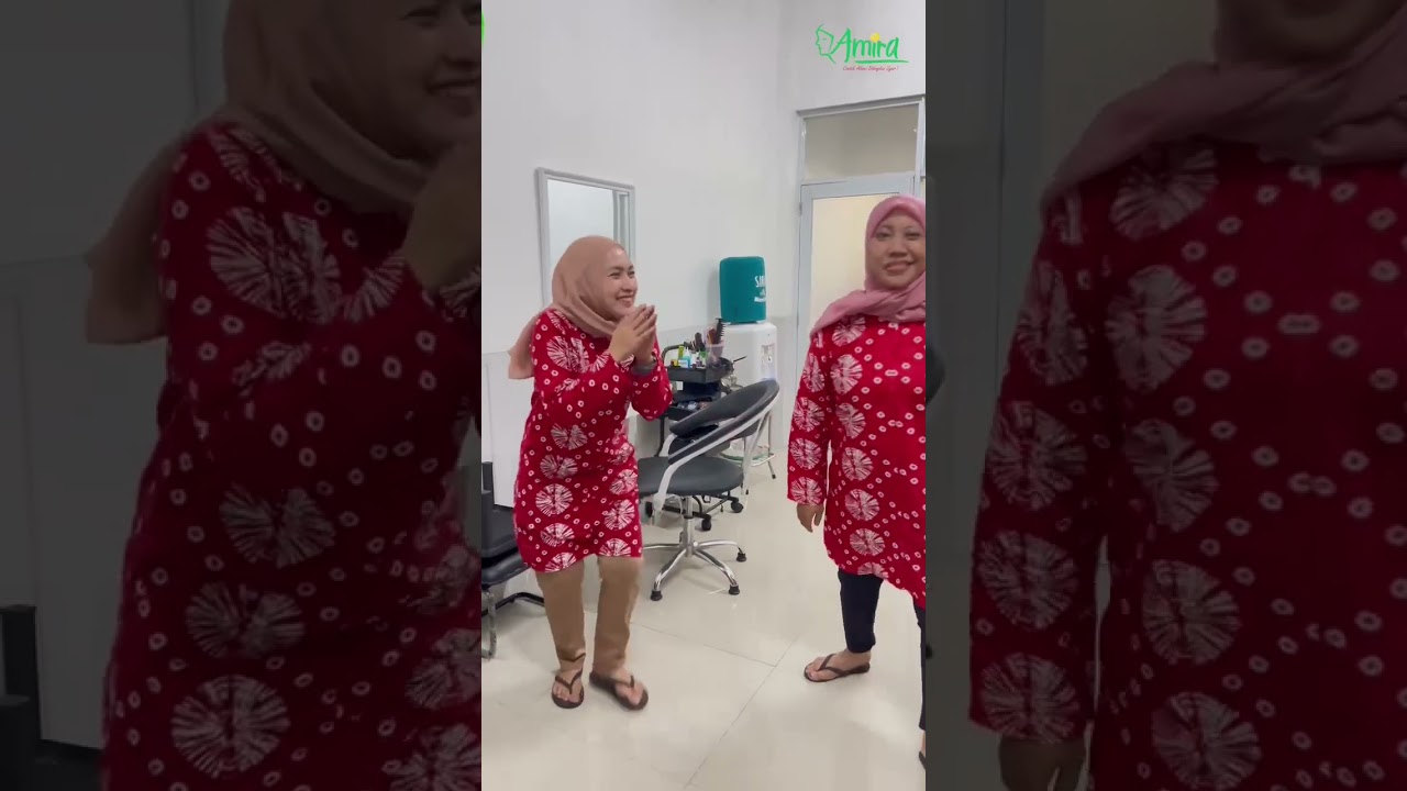 Super duper ramahnya #salonmuslimahdepok #salondepok#amirasalonmuslimah#salonnyaman#salonkeren