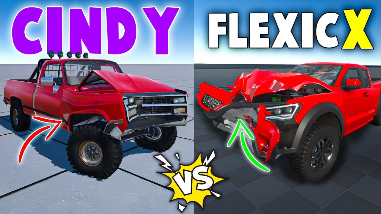FlexicX vs Cindy - Who Wins The Crash Physics Battle?