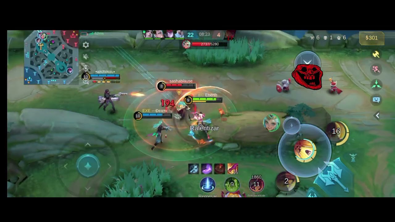 Hola mi primer video de mlbb jugando con fany #humor #memes 