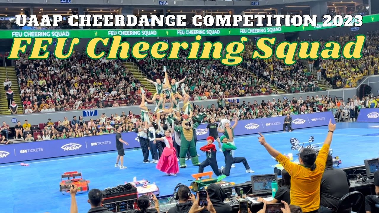 FEU Cheering Squad - UAAP Cheerdance 2023