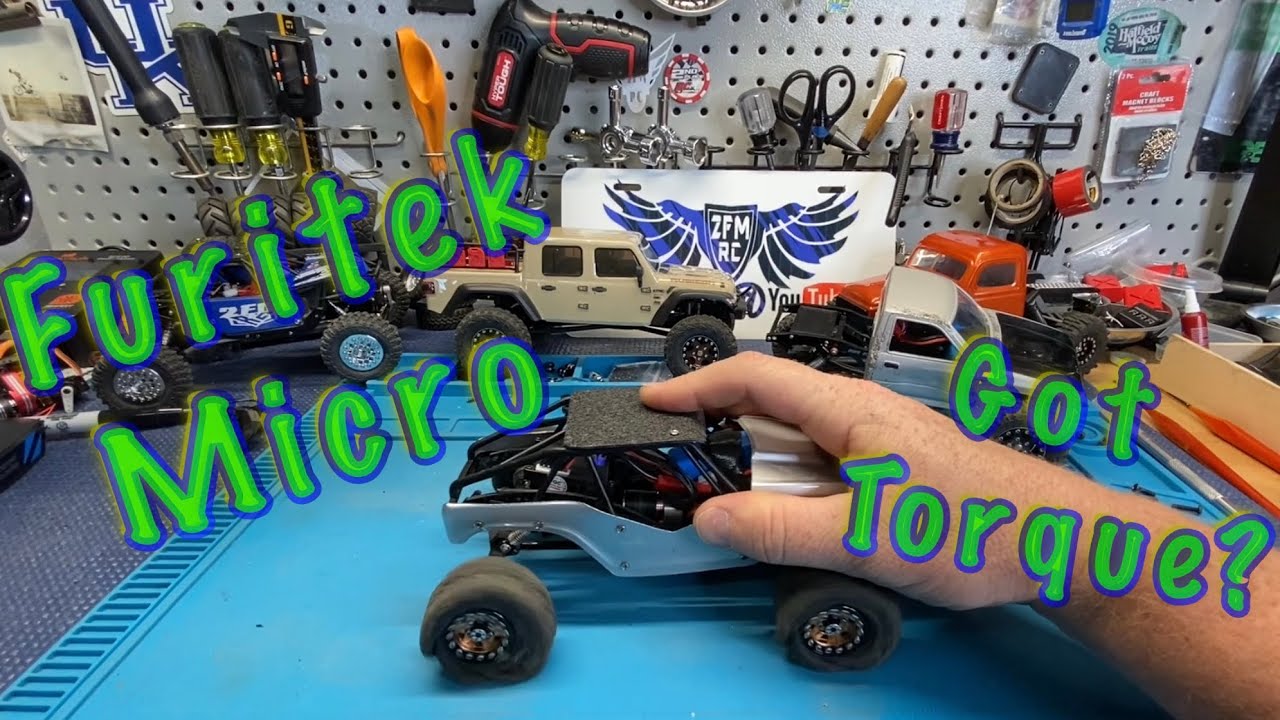 Furitek Micro Komodo test and motor comparison! Torque monster! Best yet?
