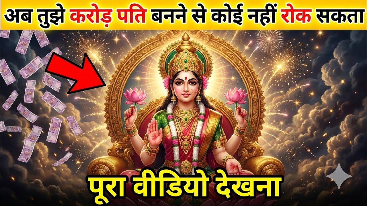 तुम्हे अब करोड़पति बनने से कोई भी नहीं रोक सकता पूरा वीडियो देखो #laxmi #jaimaalaxmi