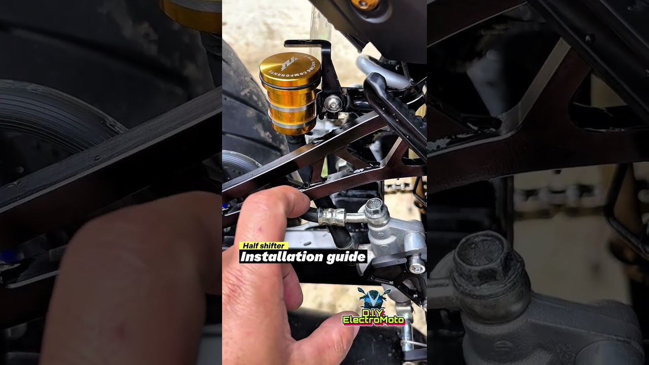Sniper 155 MvR1 half shifter installation guide