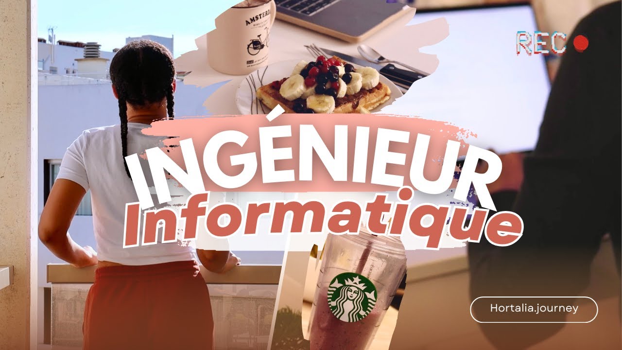 Une journée productive dans ma vie d'ingénieur.e informatique (#womenintech)