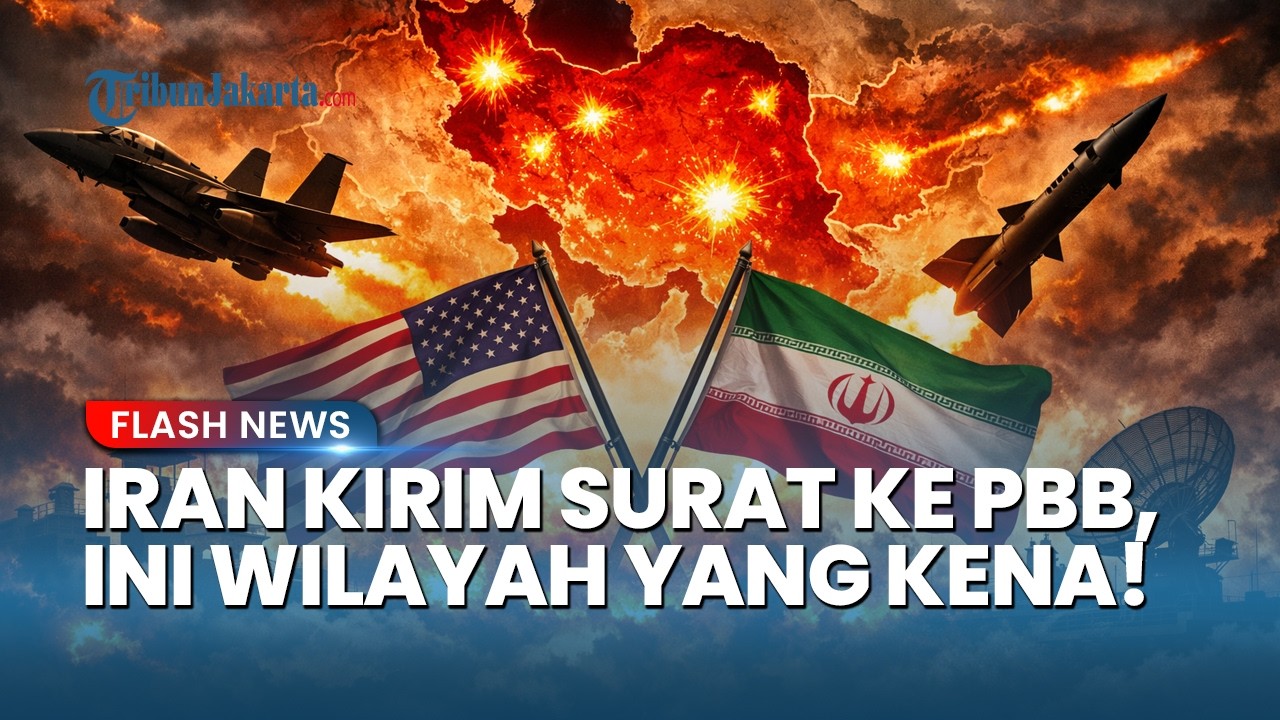 Siaga Perang Dunia? Iran Kirim Surat ke PBB, Ini Wilayah Yang Dinyatakan Sah Dibom Jika AS Agresi