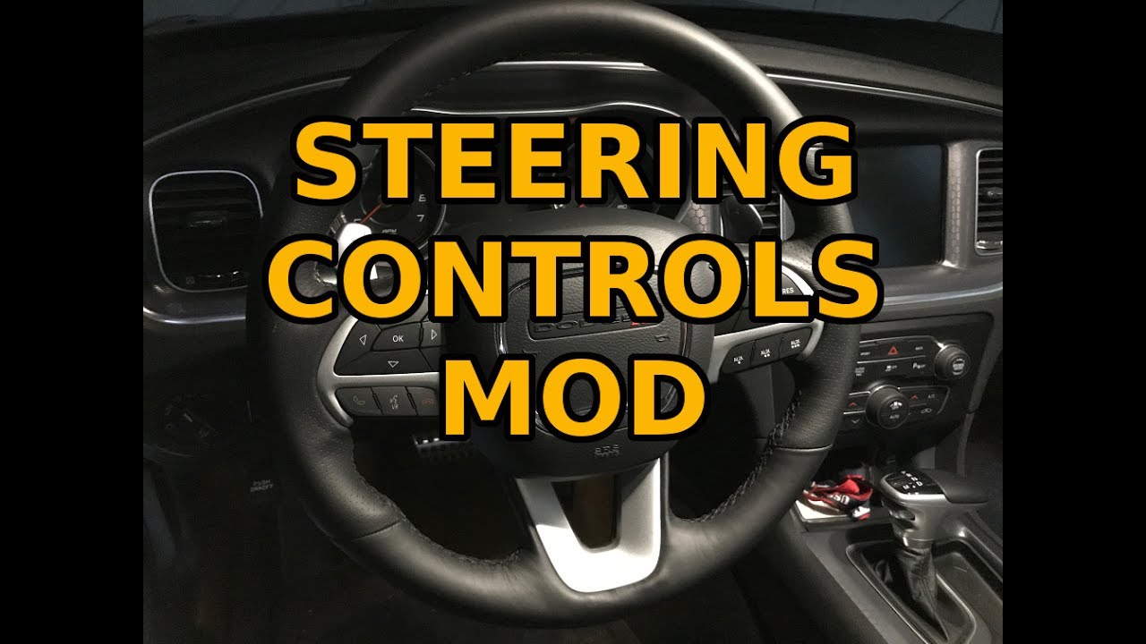 New MOD!  Steering wheel control Auxiliiary buttons for Tazer w Install, 4K