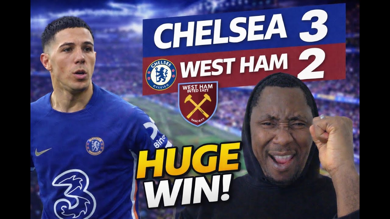 🎥 CHELSEA 3–2 WEST HAM | INSANE COMEBACK! Enzo Fernández 90+2’ Winner 🔵🔥