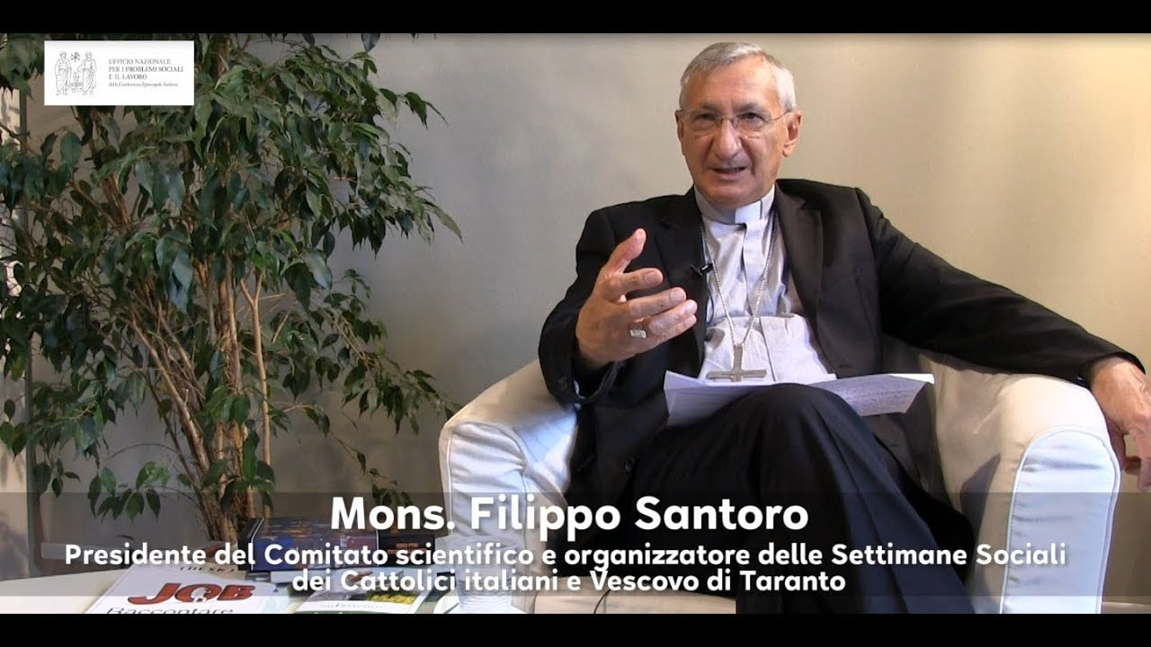 S.E.R. Mons. Santoro, introduce il principio della Dottrina Sociale della Chiesa della sussidiarietà