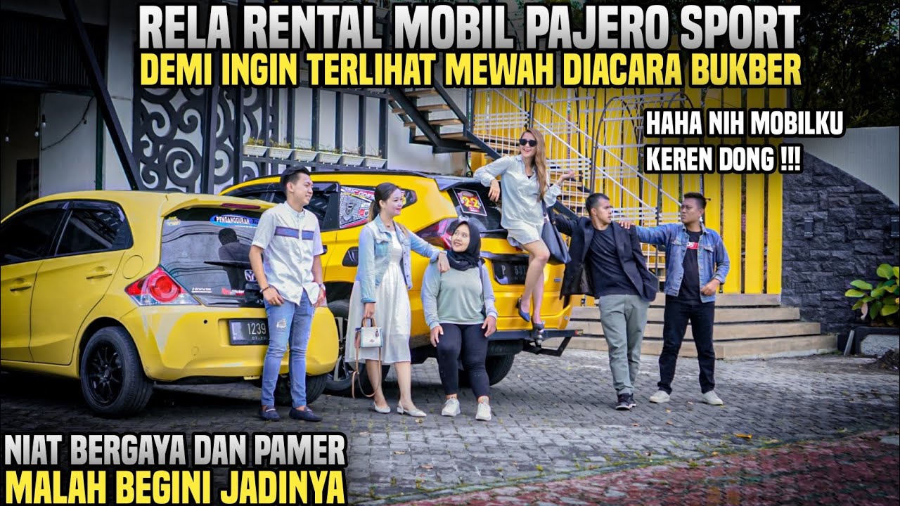 PASANGAN SOK KAYA RELA RENTAL MOBIL DEMI TERLIHAT MEWAH DIACARA BUKBER!! Tak sesuai rencana lihat..