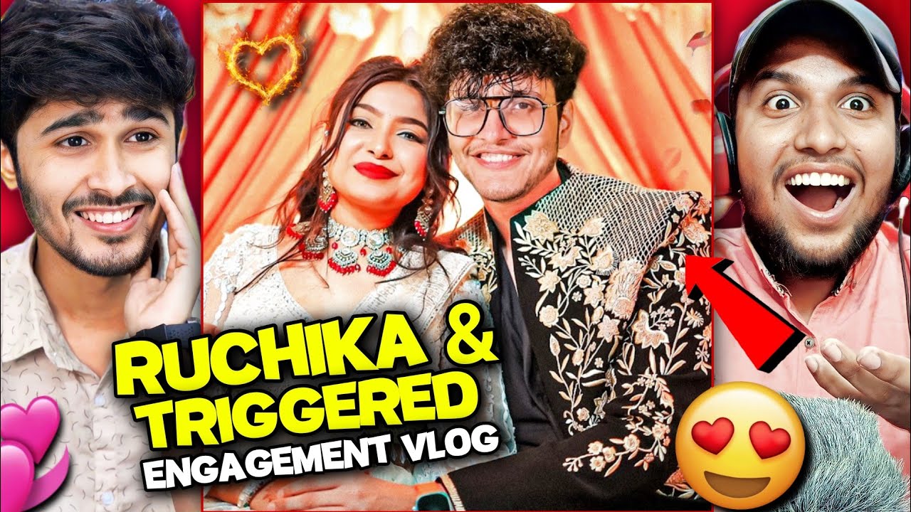 Ruchika & Nischay Engagement Reaction 😍🔥Finally Ruchika Hamari Bhabhi Ban Gayi Mubarak Ho 😍 ~ V2fun
