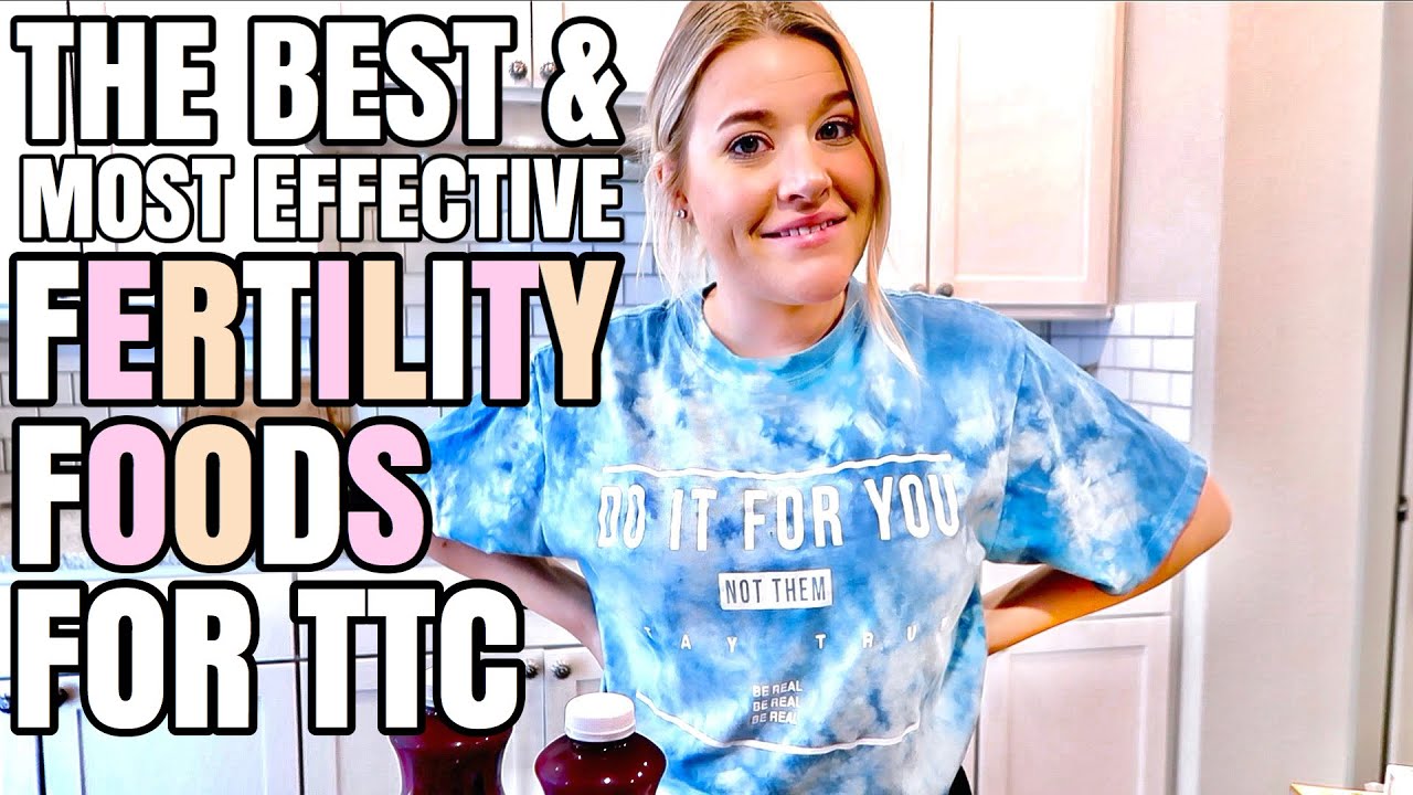 MY FERTILITY DIET | FOODS FOR TTC BABY #1