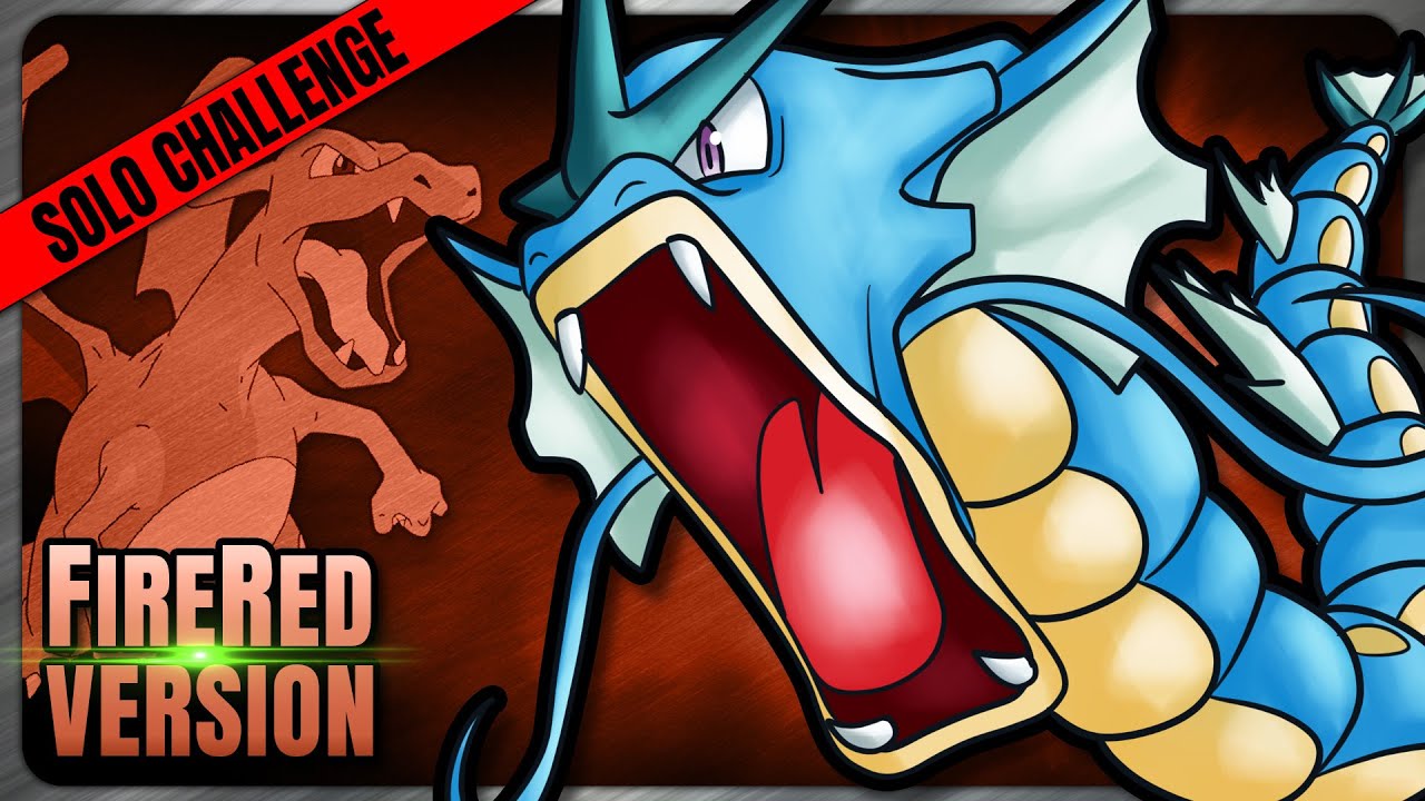 Одиночный вызов Gyarados-line - Pokemon FireRed