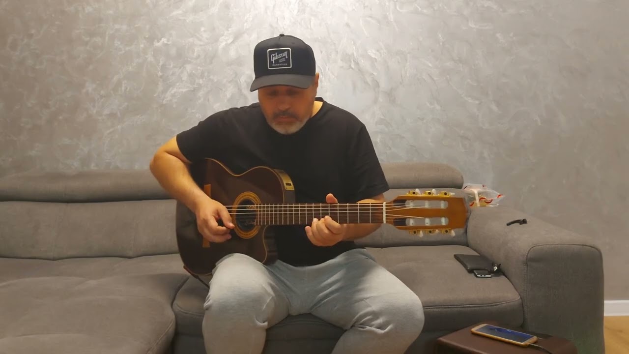 Sting - Fragile cover, Gibson Chet Atkins CE 1993