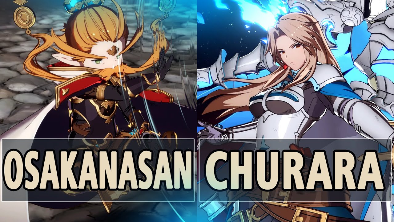 GBVSR: Osakanasan (Anre) Vs Churara (Katalina) | High Level Gameplay.