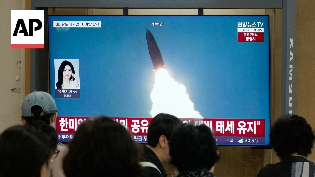 North Korea fires ballistic missiles after Trump scales back drills with South Korea