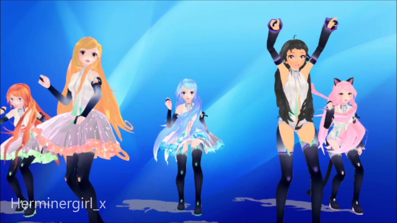 MMD - Aphmau Vocaloids vs Vocaloids {Aphmau}