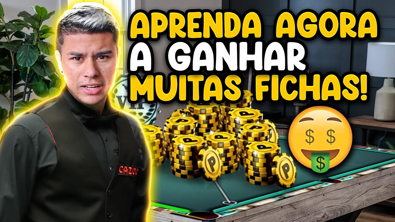 FIQUE MILIONÁRIO HOJE! DICAS PARA GANHAR MUITAS FICHAS NO 8 BALL POOL