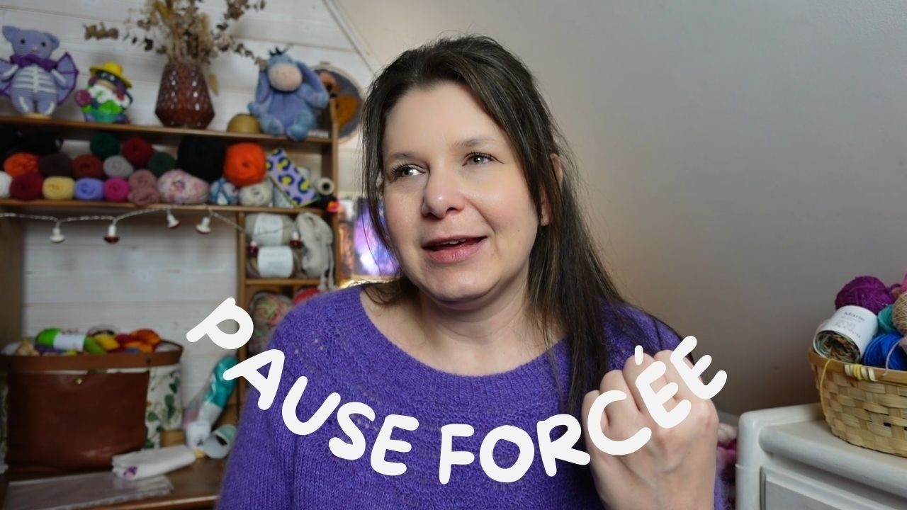 Podcast tricot | Pourquoi je tricote moins en ce moment… 💔