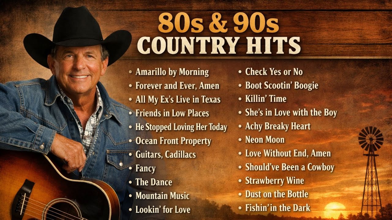 George Strait | Relaxing Classic Country Music – Best Old Country Songs Ever 🤠🌄