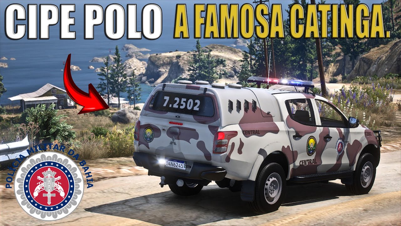 MEGA OPERAÇÃO DA CIPE CATINGA NA BAHIA | GTA 5 MODO LSPDFR