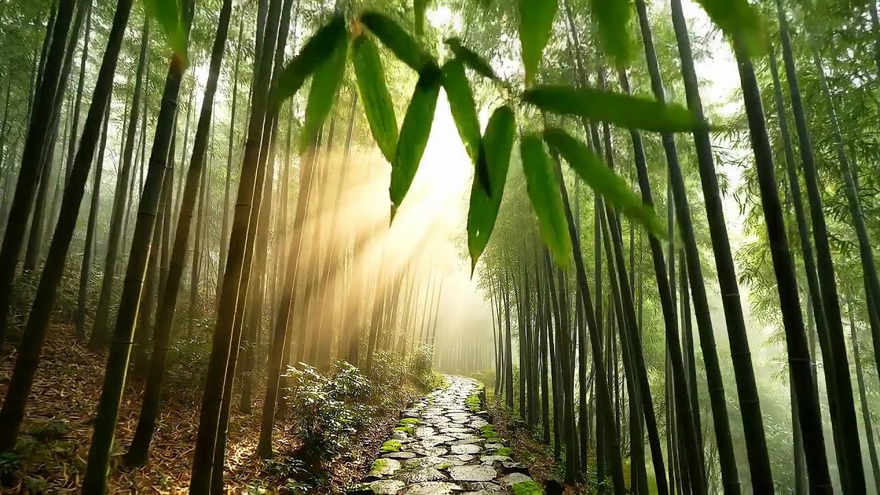Emerald Mist | Bamboo Grove — 1 Hour Relaxing Nature Ambience