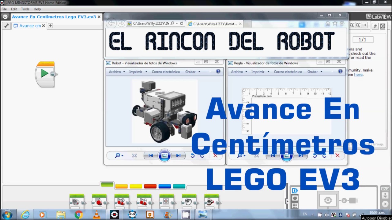 Avance En Centímetros LEGO EV3 (유)