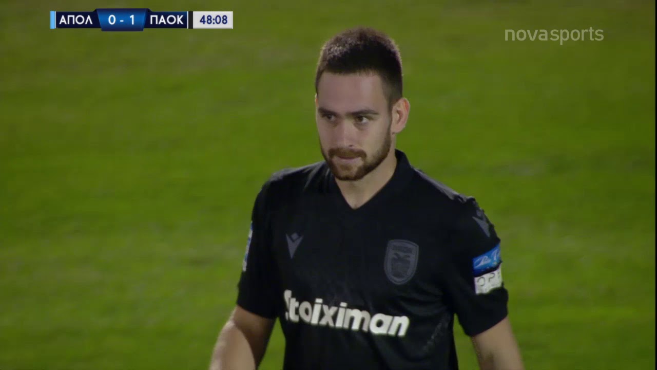 Απόλλων Σμύρνης-ΠΑΟΚ: 1-3 (8/11/2020)